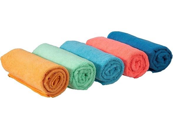 Superio Microfiber Squeegee XL Mopping Towels Multicolor 20×30 inches