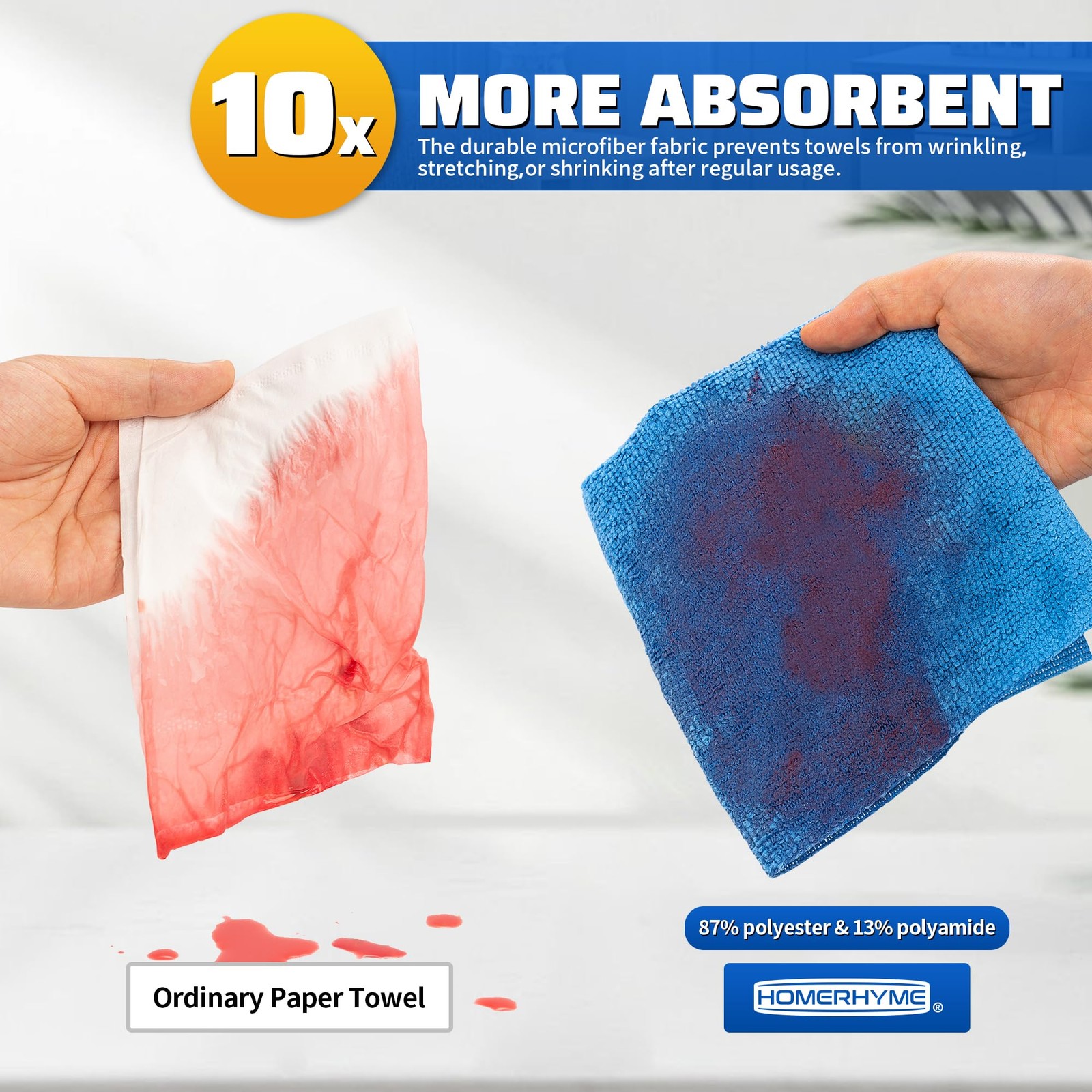 Shop Towels, 150 Pack Cleaning Rags Microfiber Towels, Bulk All-Purpose Micro…