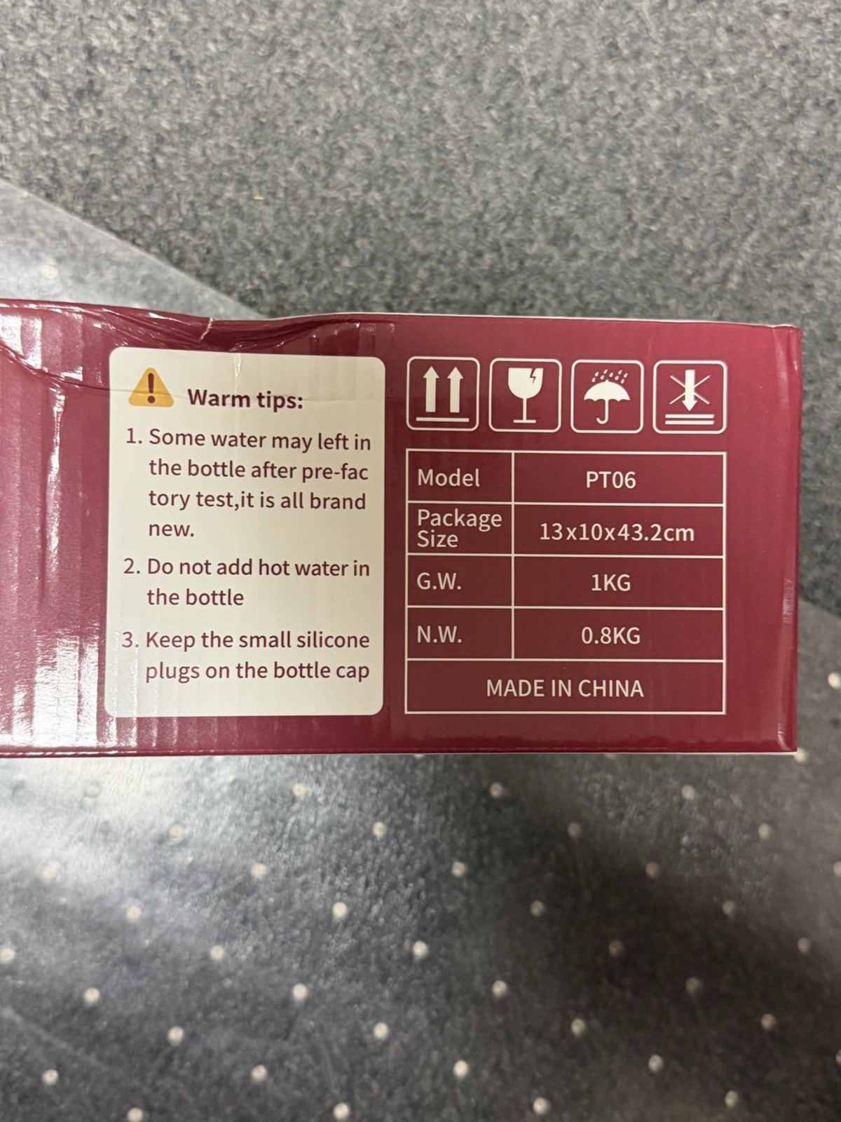 PANDA GRIP Wet Spray Mop Microfiber Refillable Bottle for Hardwood Floor Tile