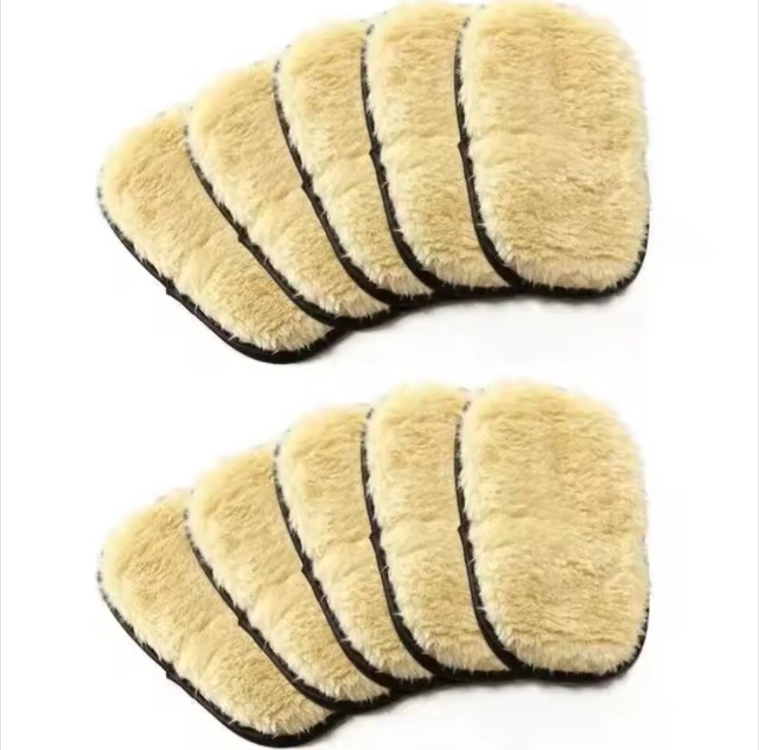 10 Pack Car Cleaning Washing Mitt Soft Microfiber Gloves Sponge Automotive Care