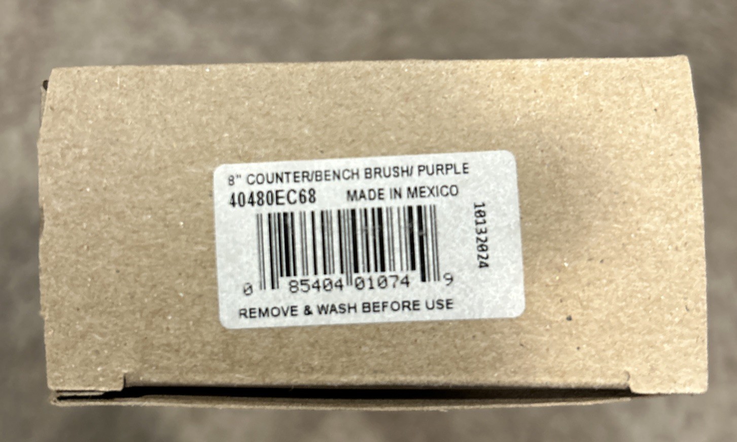 SPARTA Handheld Soft Counter Brush 8” Bristle Span Multi-Use Dust Purple