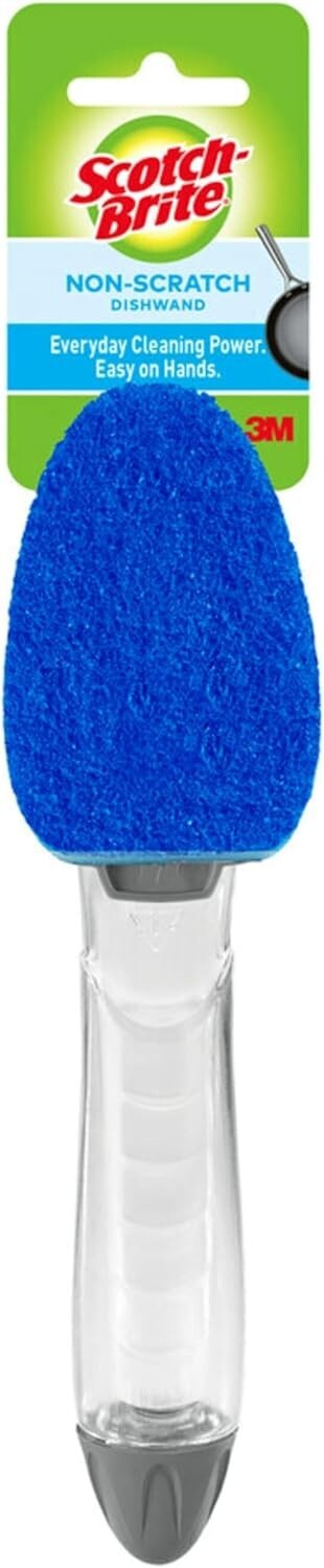 Scotch-brite Non-scratch Dishwand, Scrubber for Cleaning Kitchen, Bathroom, 1 Ct