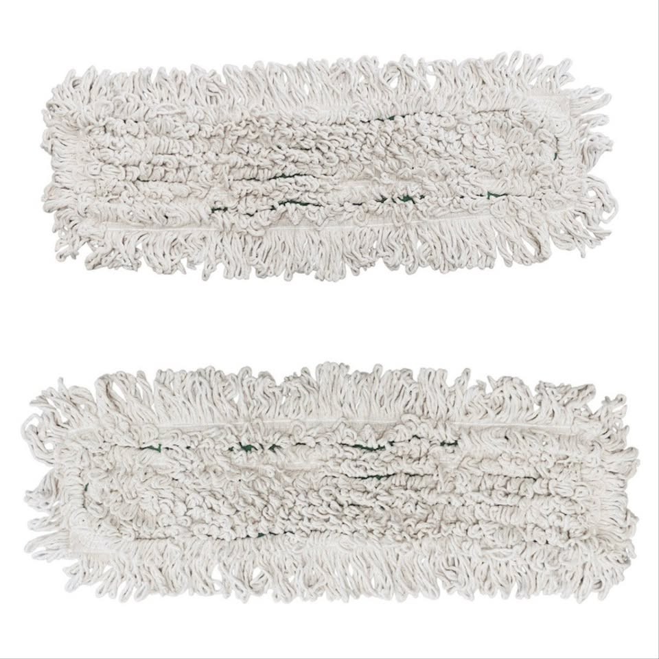 Brand New Set of 2 for $10 Dust Mop Head Replacements Refills 24” x 5”