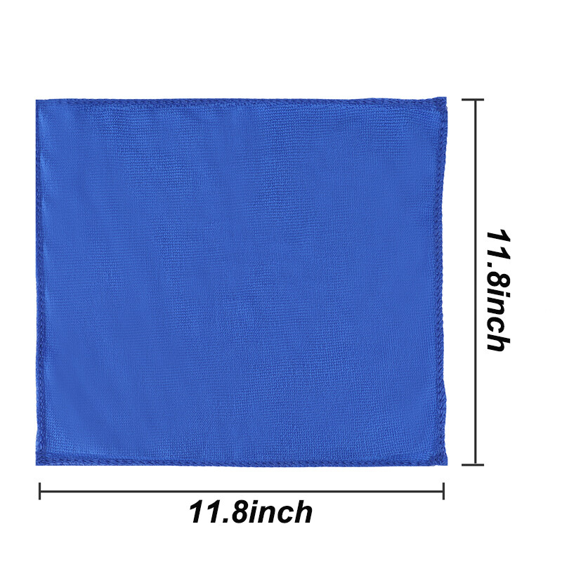 50 x Microfiber Towel Cleaning Cloth LED TV Auto Detailing Polishing No-Scratch