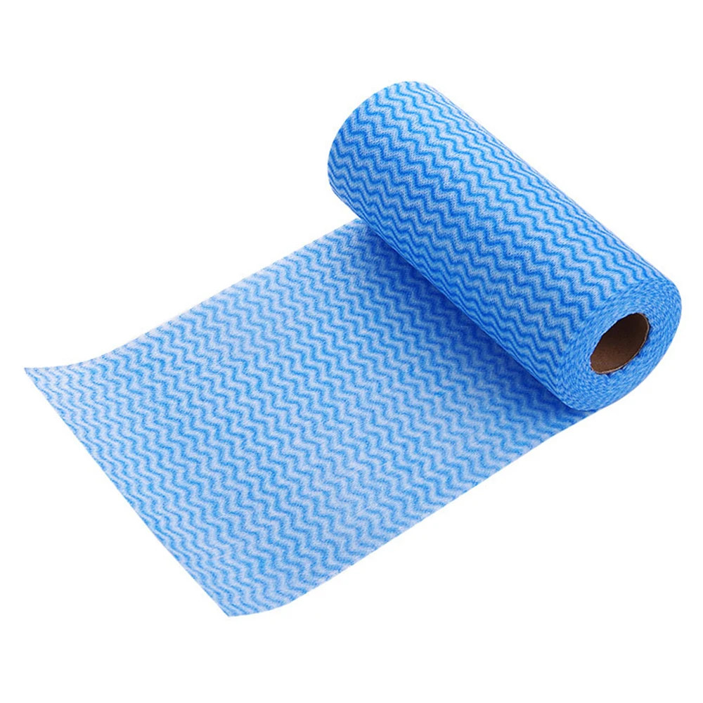 50 Count/Roll Cleaning Towels Reusable Cleaning Cloth Dish Rags Kitchen Paper To