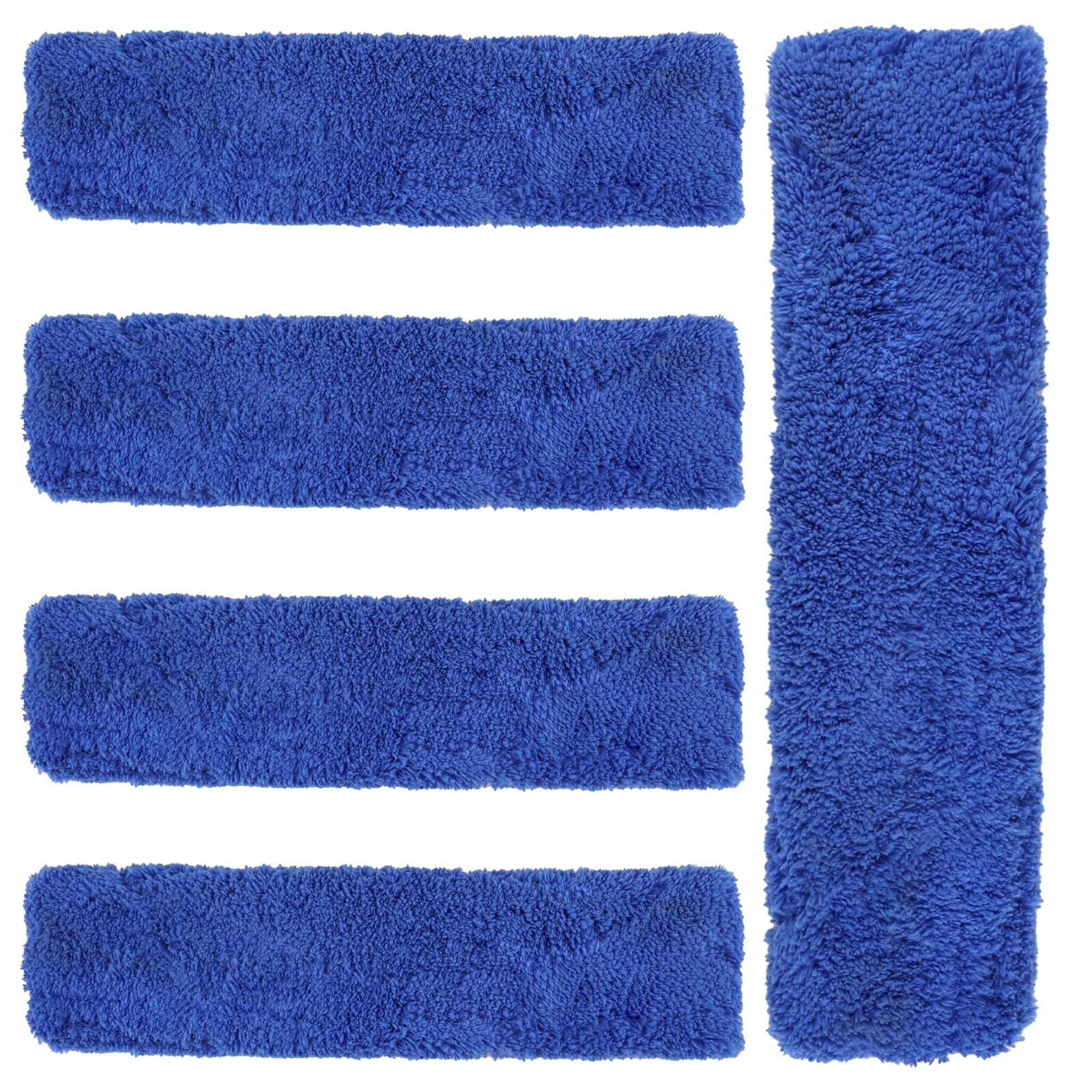 12″ Microfiber Reusable Washable Window Cleaning Squeegee Sleeves – 5 Pack