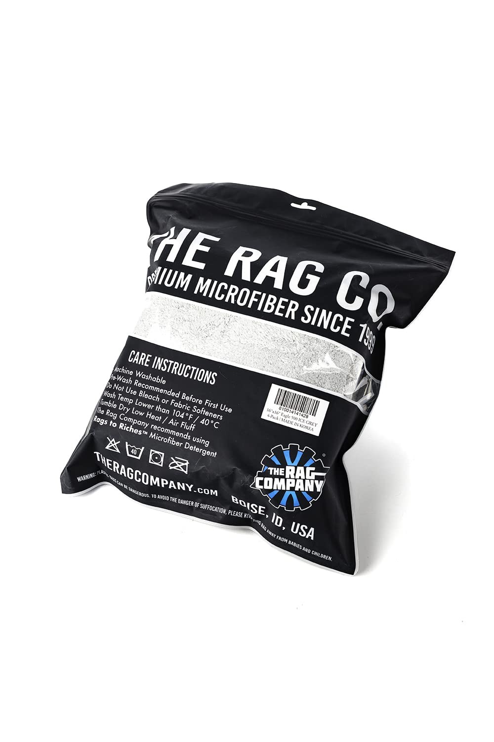 Eagle Edgeless 500 Microfiber Detailing Towels 70/30 Blend 4Pack, 16″x16″
