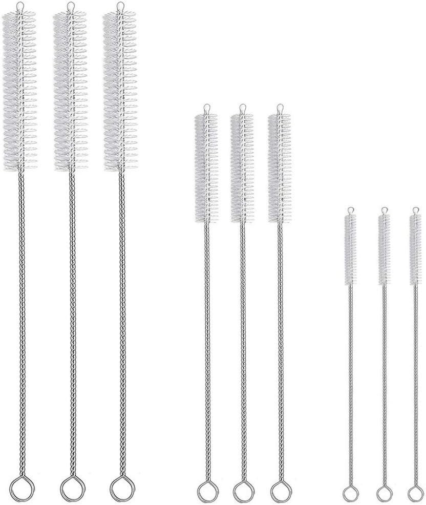 9-Piece St Cleaner Brush Kit – for Mug 40, 30, 20 oz, (3-Size)