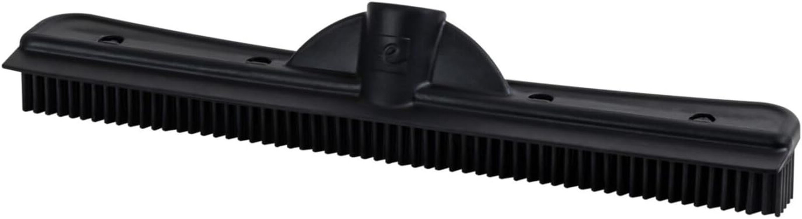 Pet Hair Removal Rubber Broom, 12″ Broom Head