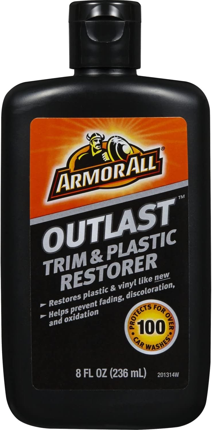 Armor All Outlast Car Trim & Plastic Cleaner , Cleans 8 Fl Oz (Pack of 1)