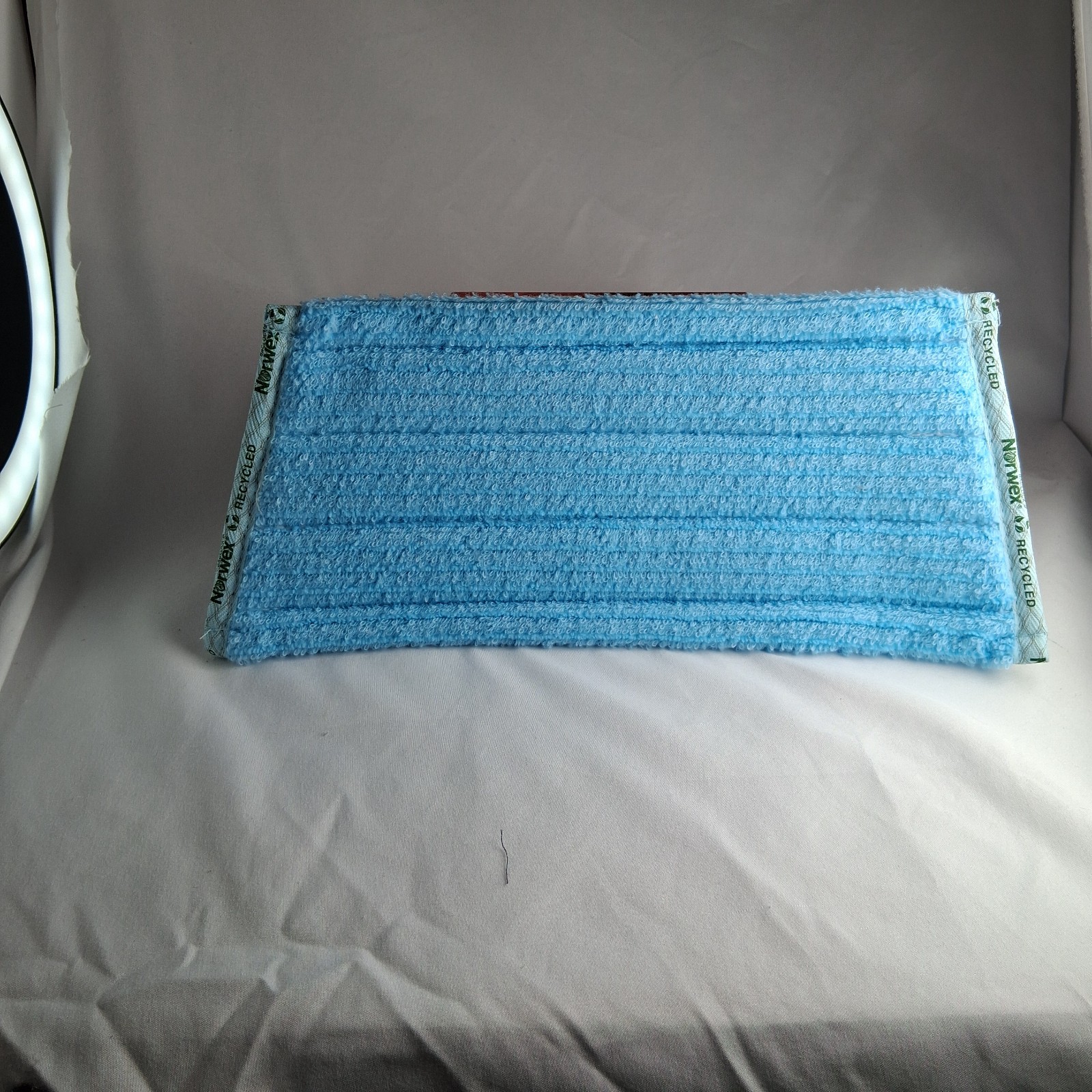 NEW Norwex Wet Mop Pad Small | Blue | Recycled Material | BacLock Technology