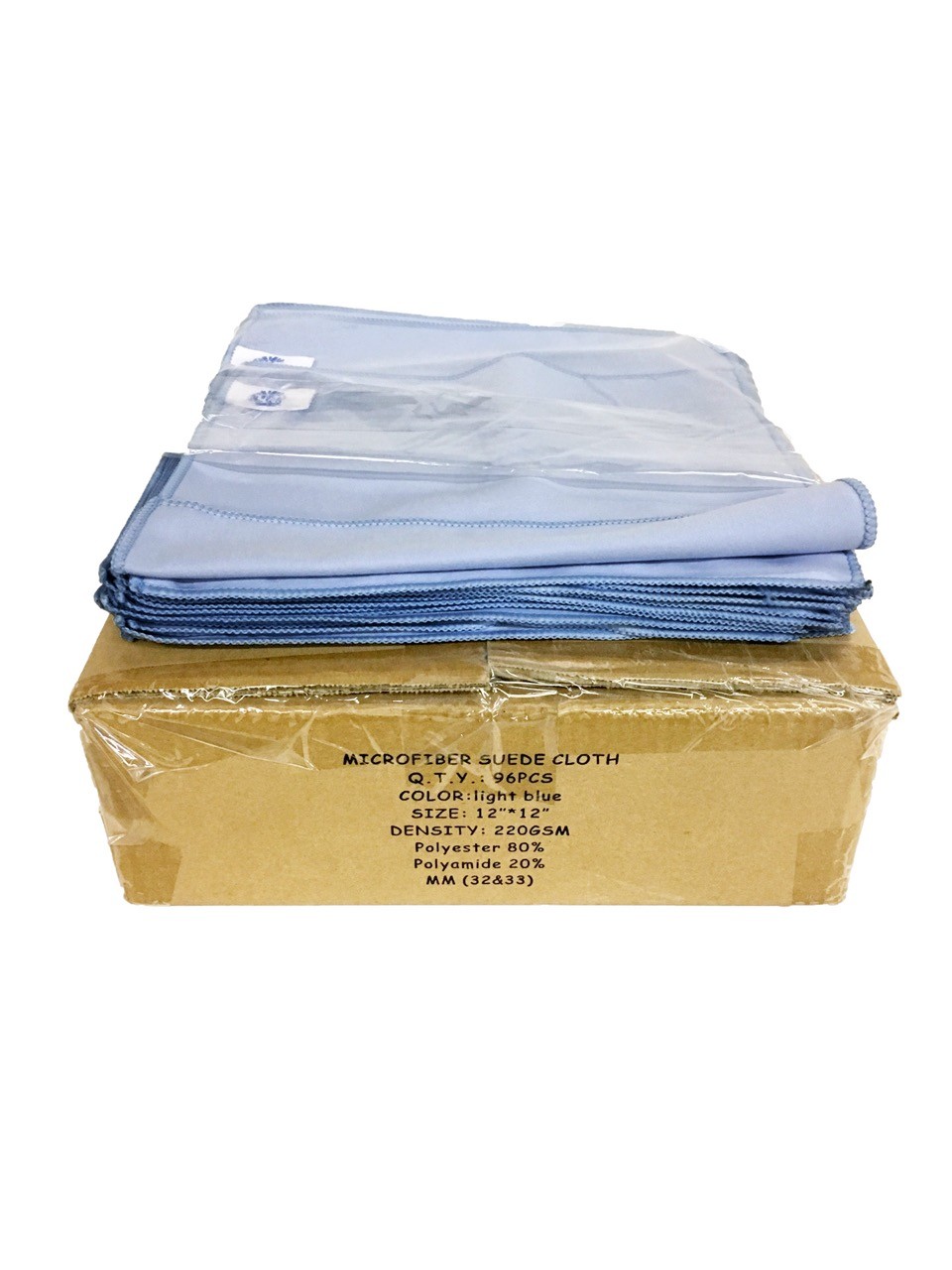 96 Case MaximMart Microfiber Suede Cloths 12″x12″ Household/Polishing/Eye Glass