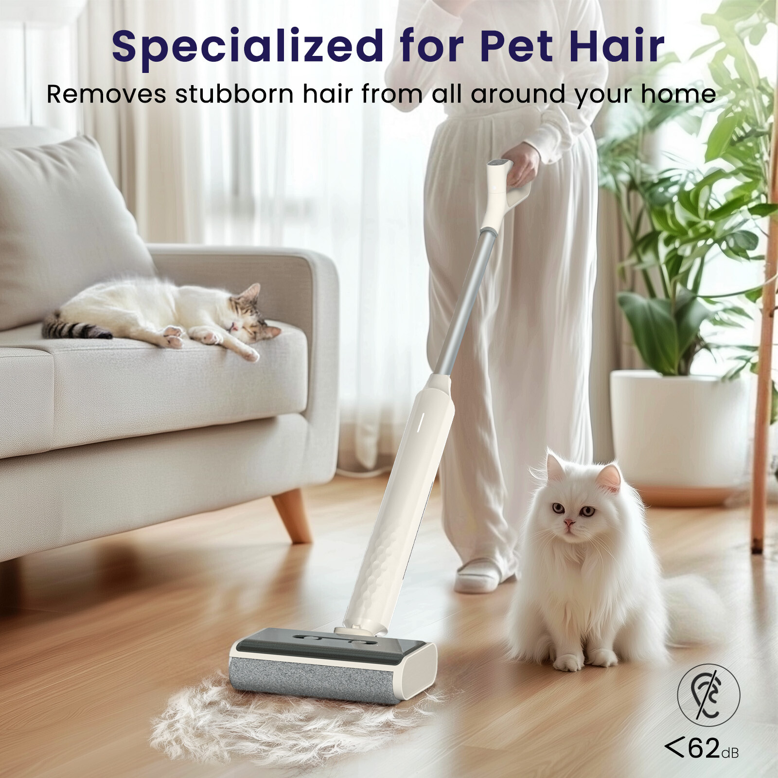 Lefant Wet Dry Vacuum Mop Self-Cleaning Lightweight Cordless Smart Floor Cleaner