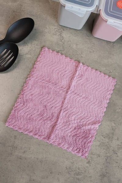 20pcs of 10×10 in microfiber soft absorbent kitchen cleaning towels, rags