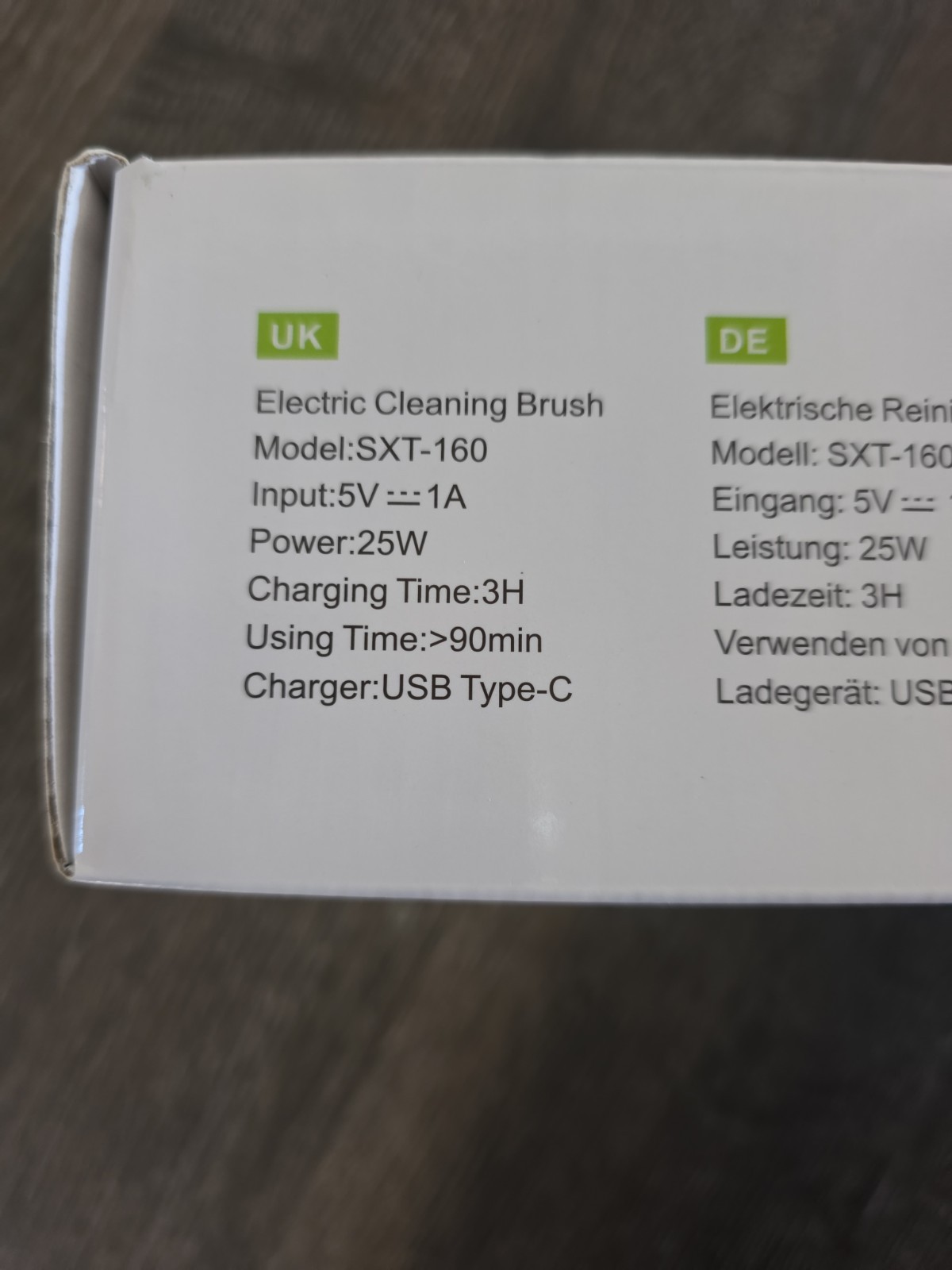 8 in 1 Electric Rechargeable Multifunctional Adjustable Power Brush SXT-160