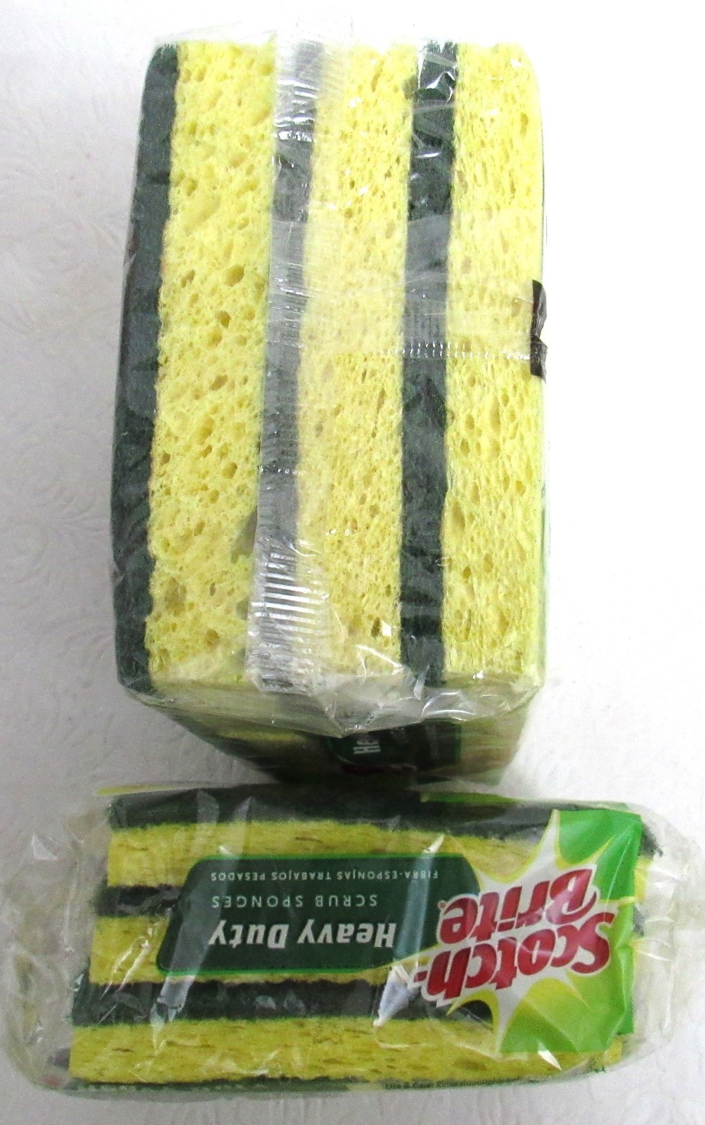 Scotch-Brite Scrub Sponges Heavy Duty 9 Count 4.5″ x 2.7″ x 0.6″ Non-Scratch