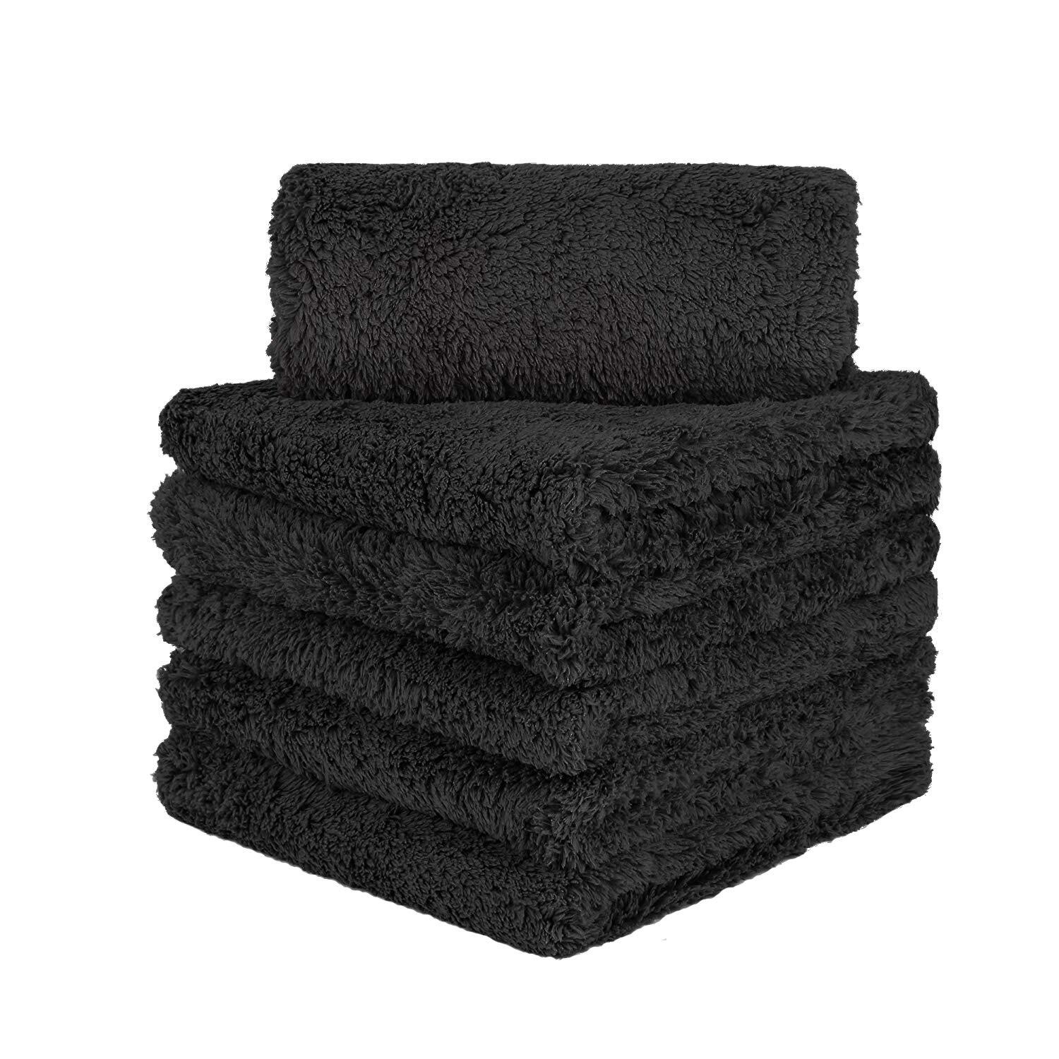 CARCAREZ Premium Microfiber Towels Car Drying Wash Detailing Buffing Waxing