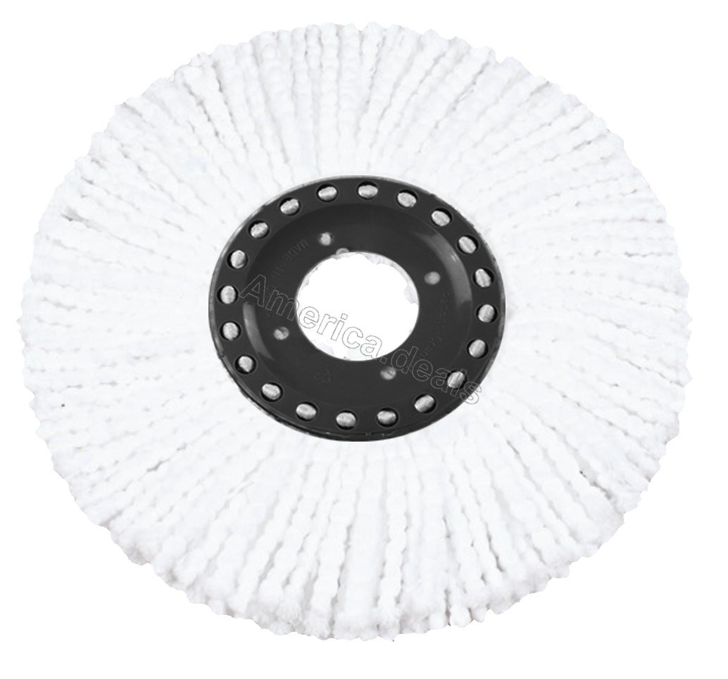 6 Pack 12 inch Replacement Easy Cleaning Microfiber Mop Head