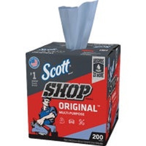 (8-pk) Scott Disposable Original Shop Towel (200 Sheets/box) Model: 75190