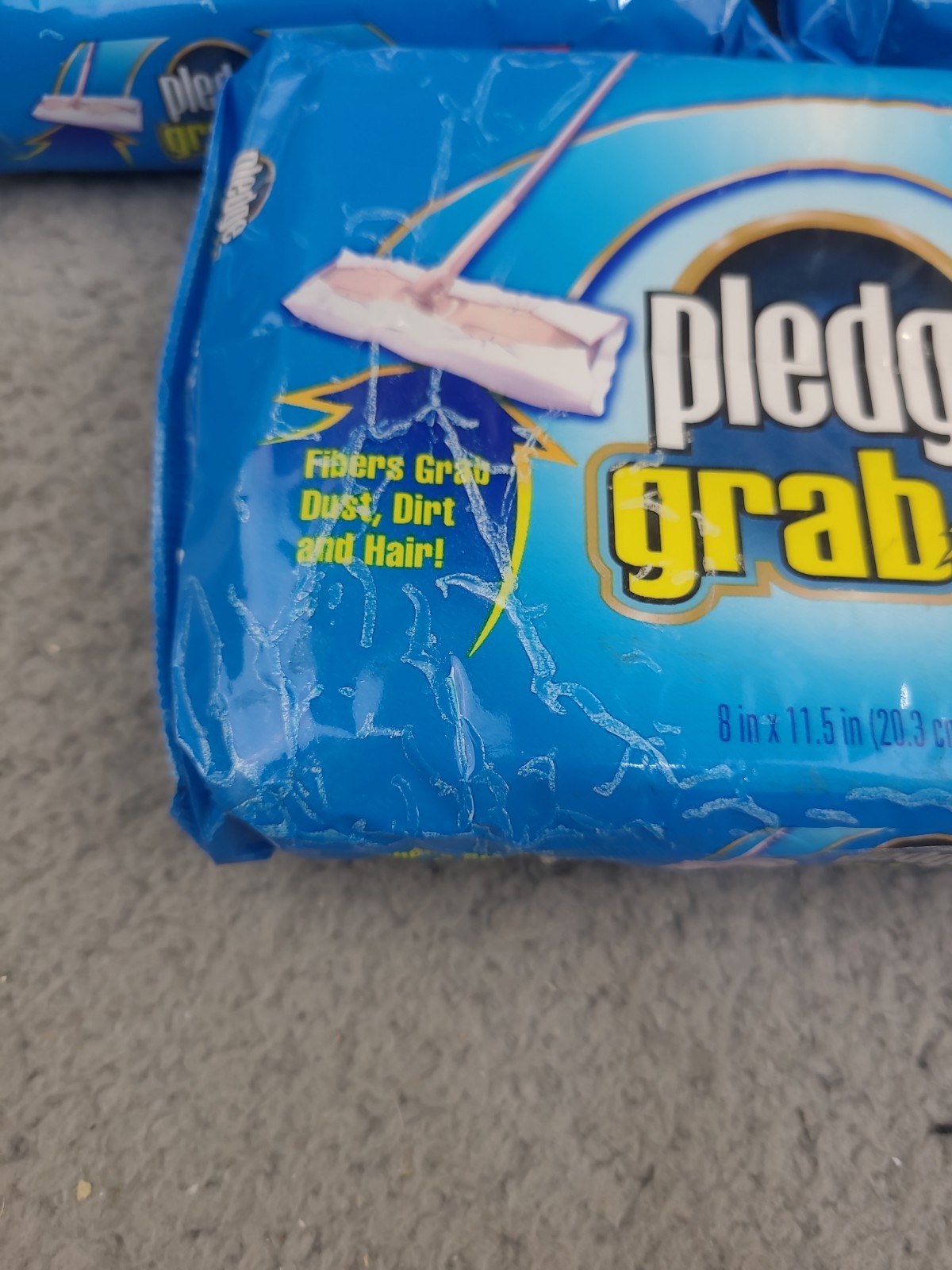 7x Pledge Grab It Dry Unscented Cloths – 10 Dry 8 in x 11.5 in Disposable Cloths