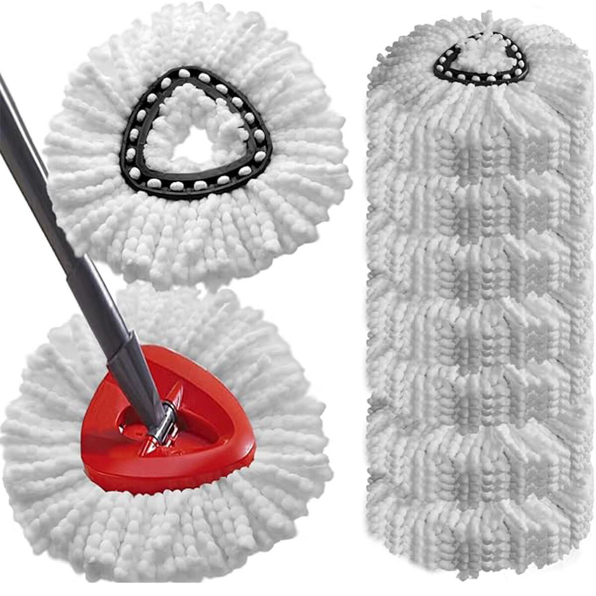 Replacement Mop head suitable For O-Cedar deep Cleaning and is easy to install