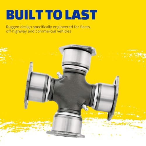 DRiV Premium Universal Joint – Greaseable U-Joint with Nitrile Rubber Grease