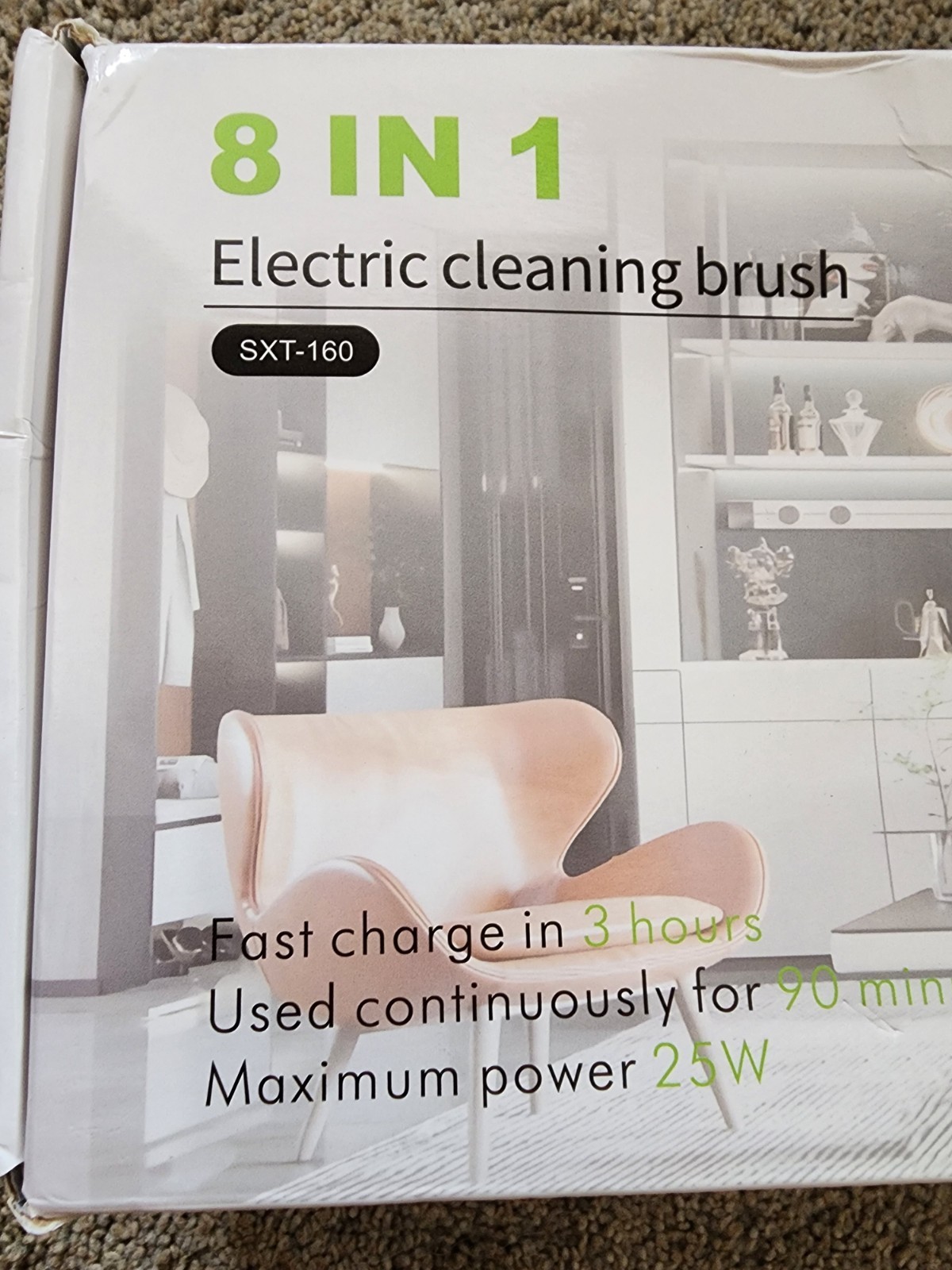8 In 1 Electric Cleaning Brush Wireless Expandable