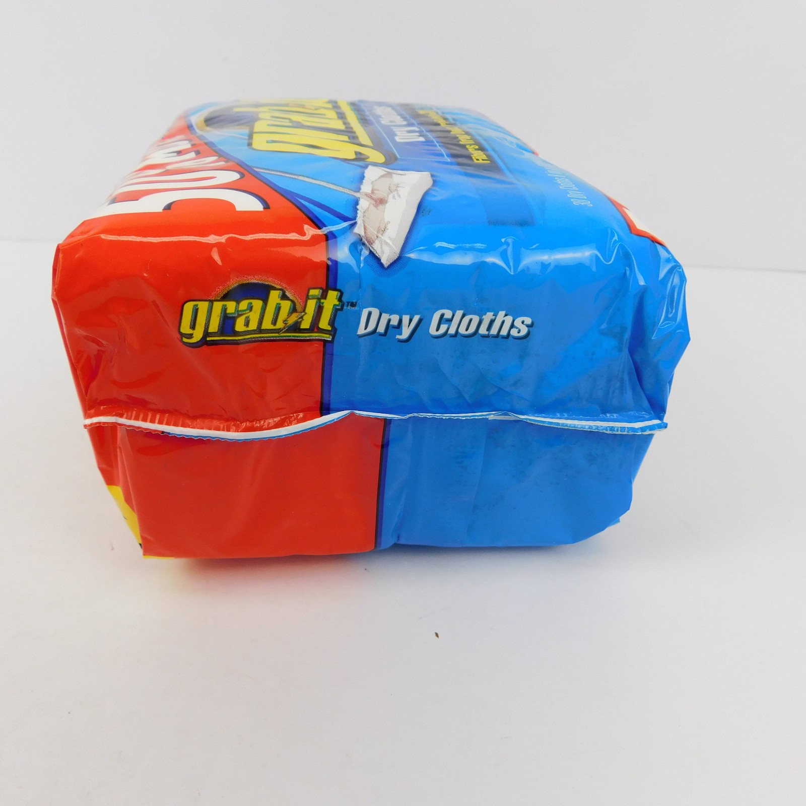 3 Pks. Johnson GRAB IT Dry Disposable 30 Unscented Dusting Cloths fits Swiffer
