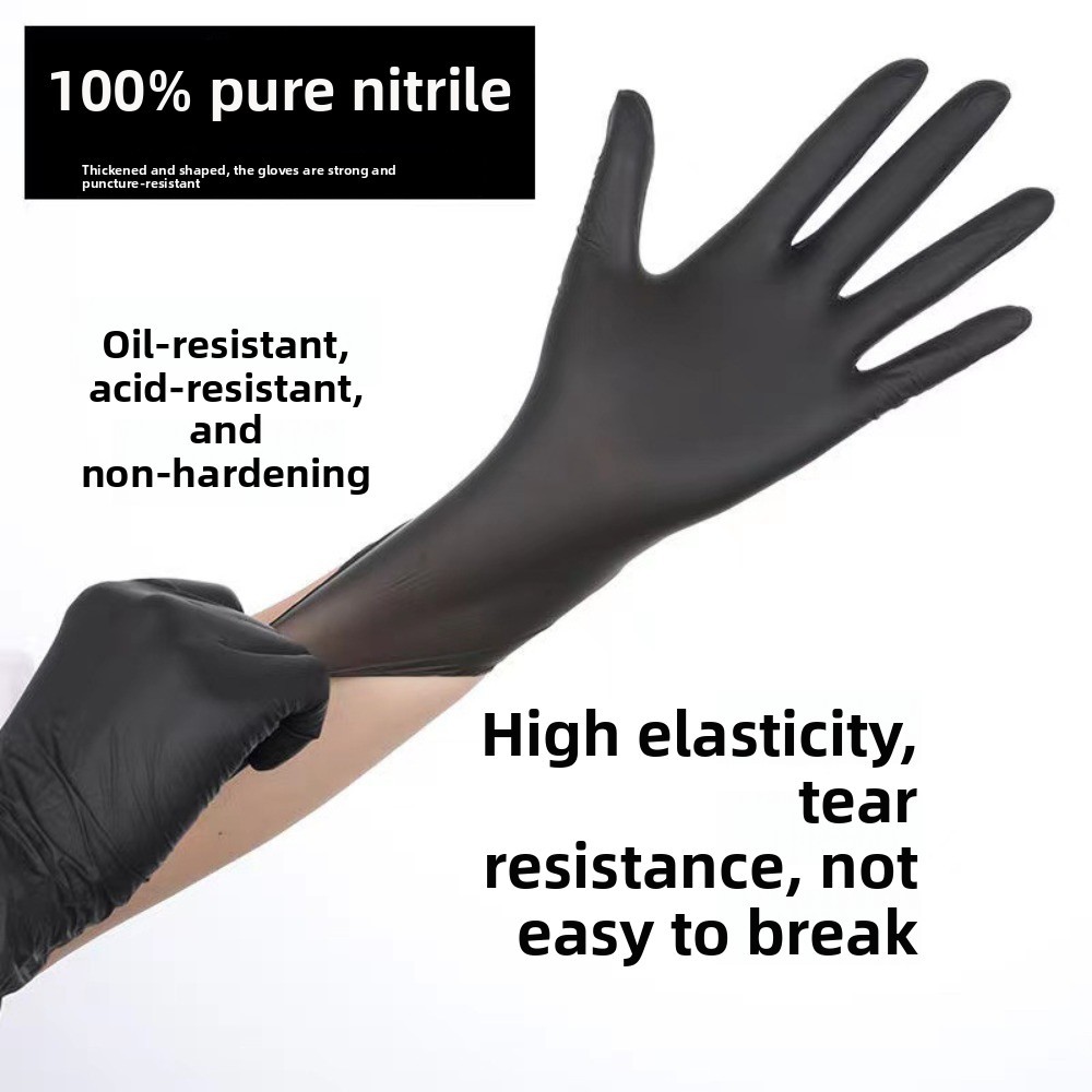 Nitrile Disposable Gloves High Elasticity Powder Free 100/1000 Pack