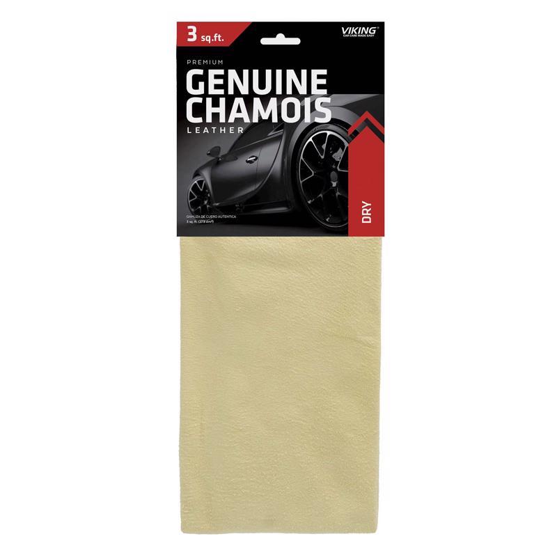 Viking 913310 Beige Genuine Leather Chamois 3 sq. ft.