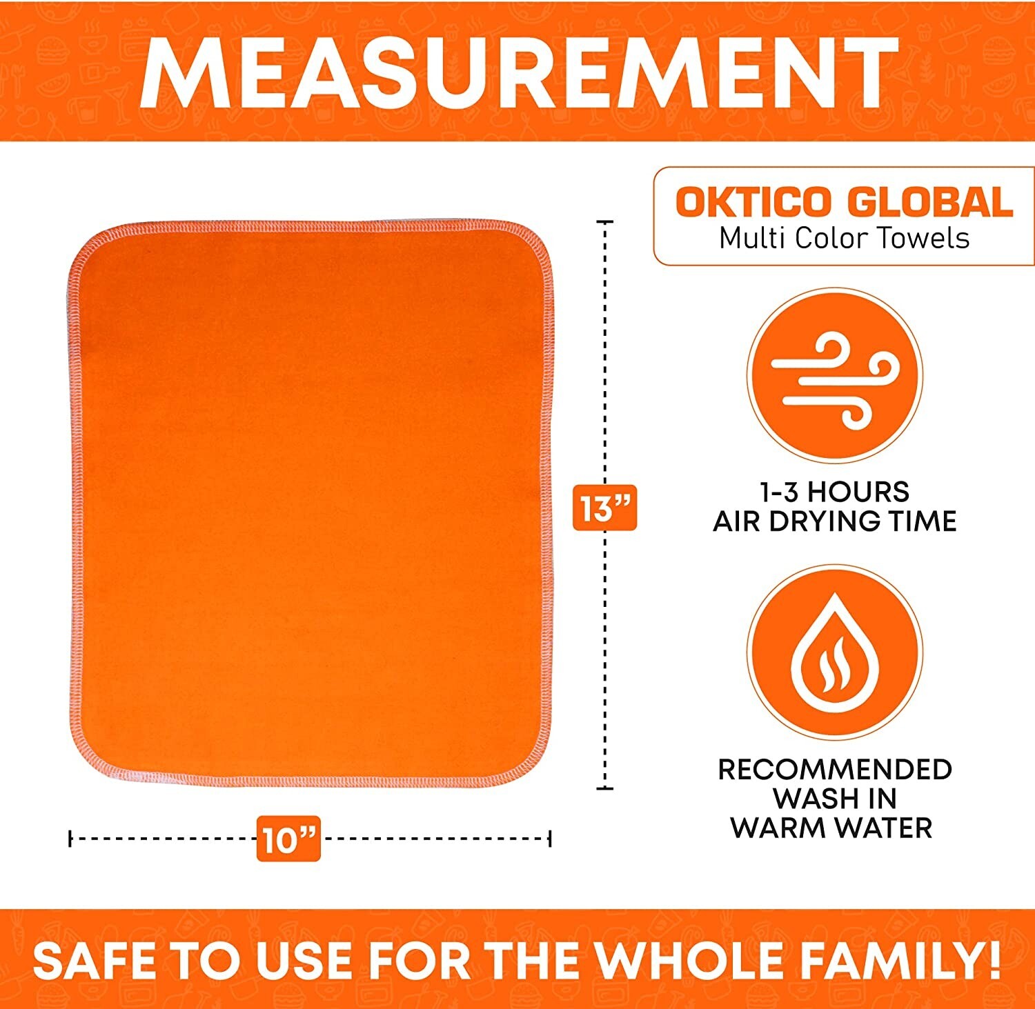 Kitchen + Home Reusable Paper Towels Heavy Duty Washable Paperless Eco Friendly.