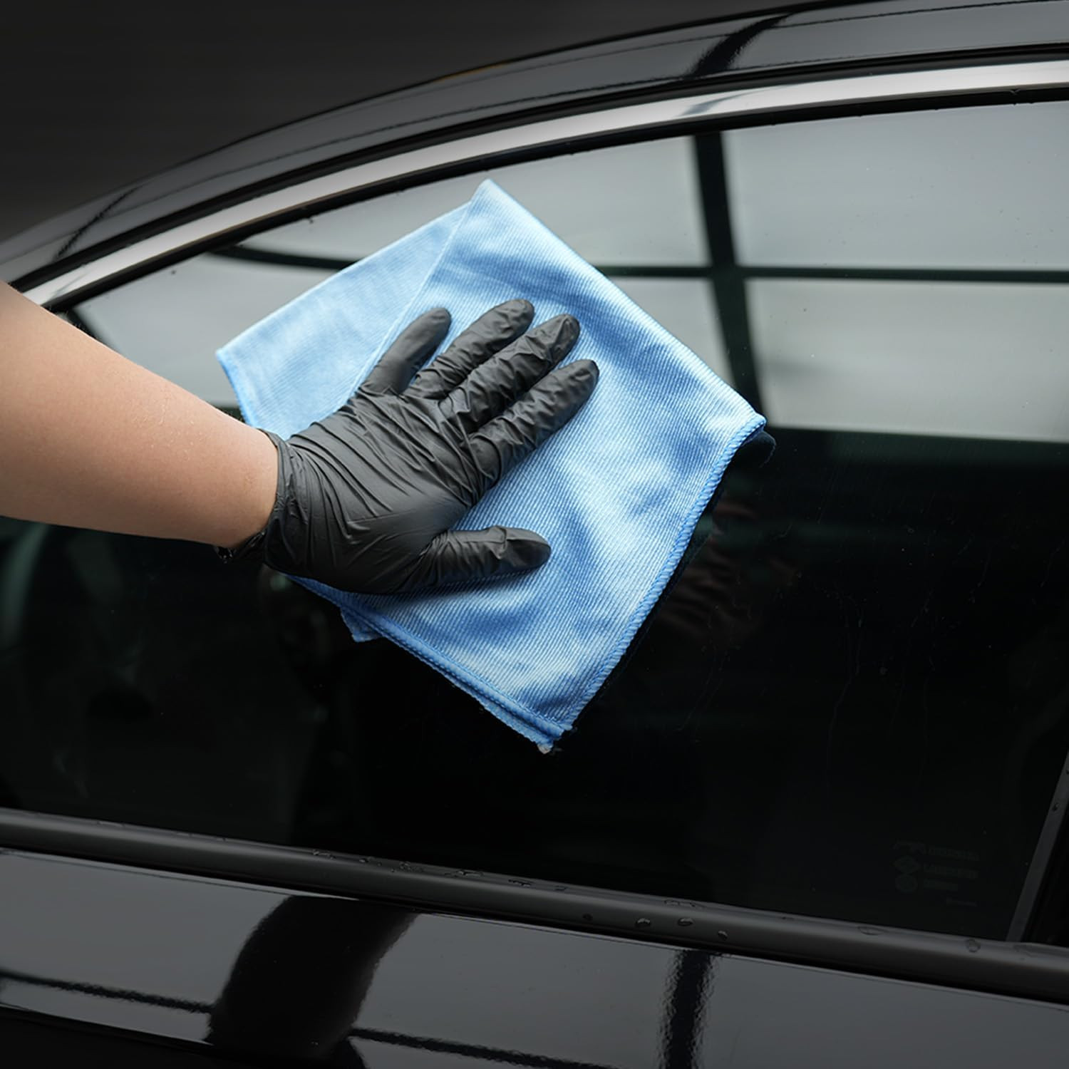 Ultra Fine Microfiber Cloths for Glass, 12 Pack Microfiber Glass Cleaning