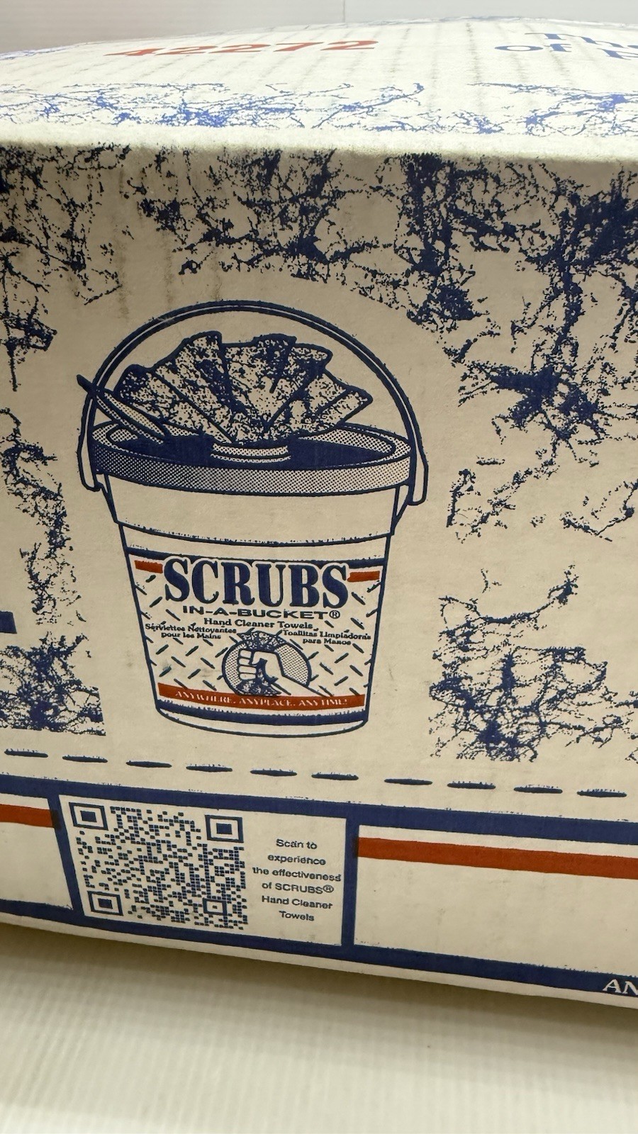 Scrubs In-A-Bucket 42272 10×12″ Hand Towel, 72 Count – 6 Tubs, FREE SHIPPING