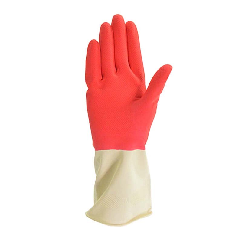 6Pairs Reusable Dishwashing Gloves Household Cleaning Gloves Waterproof Non-Slip