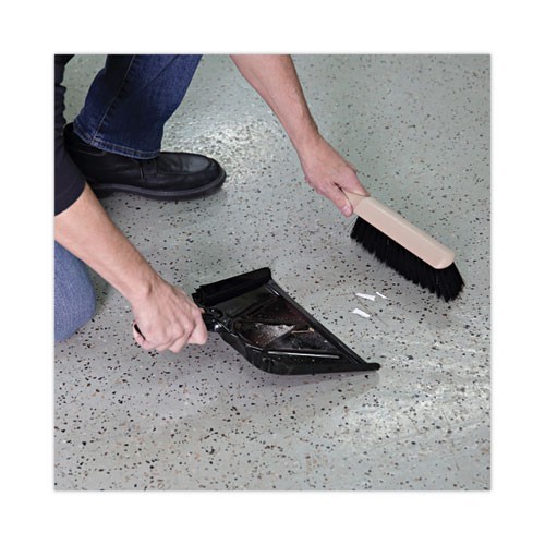 Boardwalk Counter, 4.5″ Brush, Black Bristles, 3.5″ Tan Plastic Handle, 2/Pack