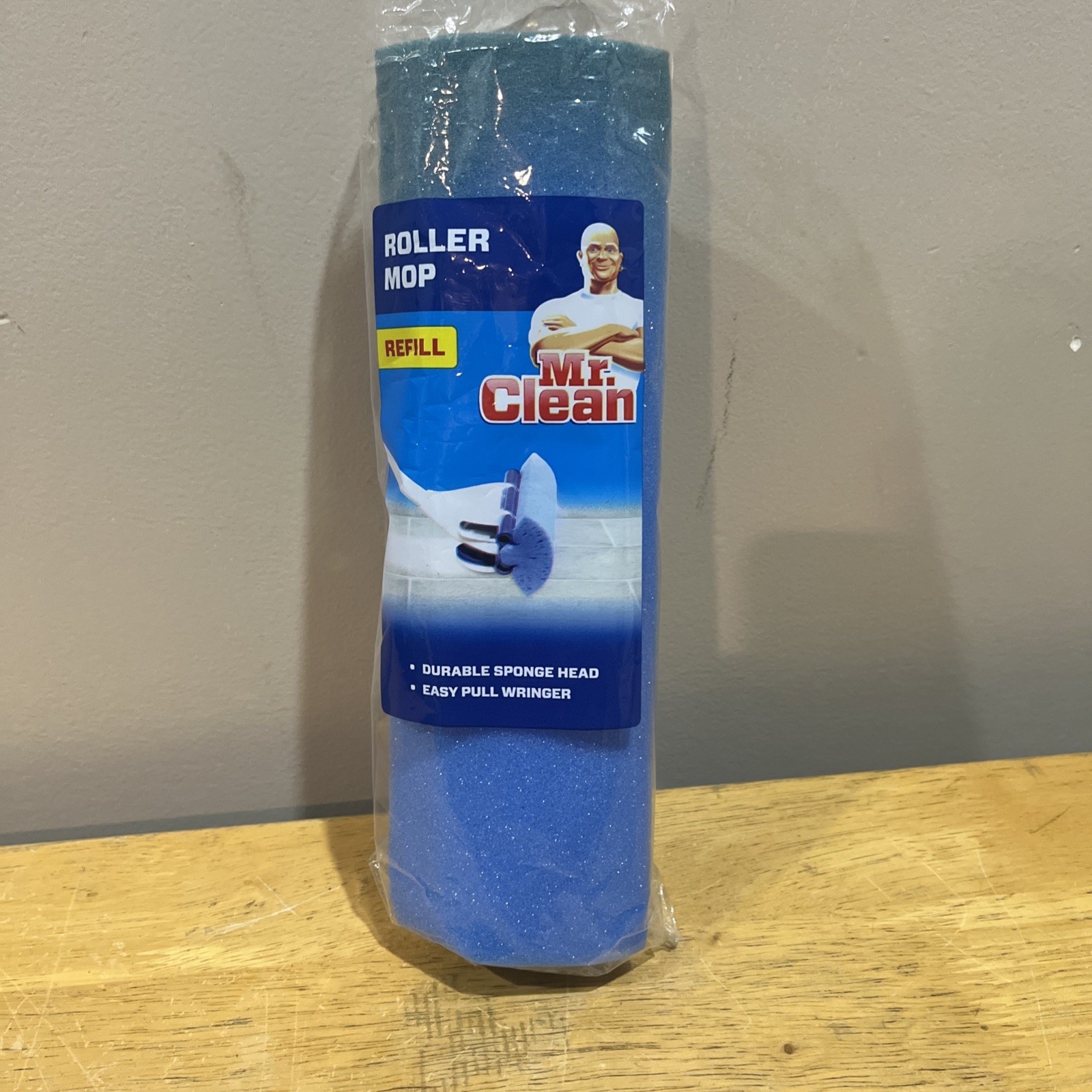 Mr. Clean ROLLER Mop Refill Durable Sponge Head