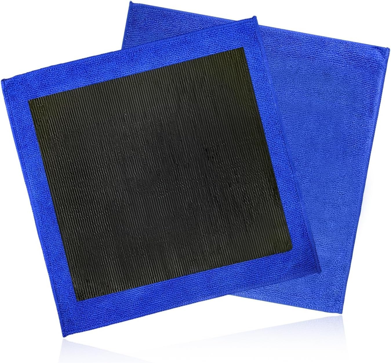 2PCS Clay Towel 12×12 Fine Grade Microfiber Auto Detailing Cloth Paint Care