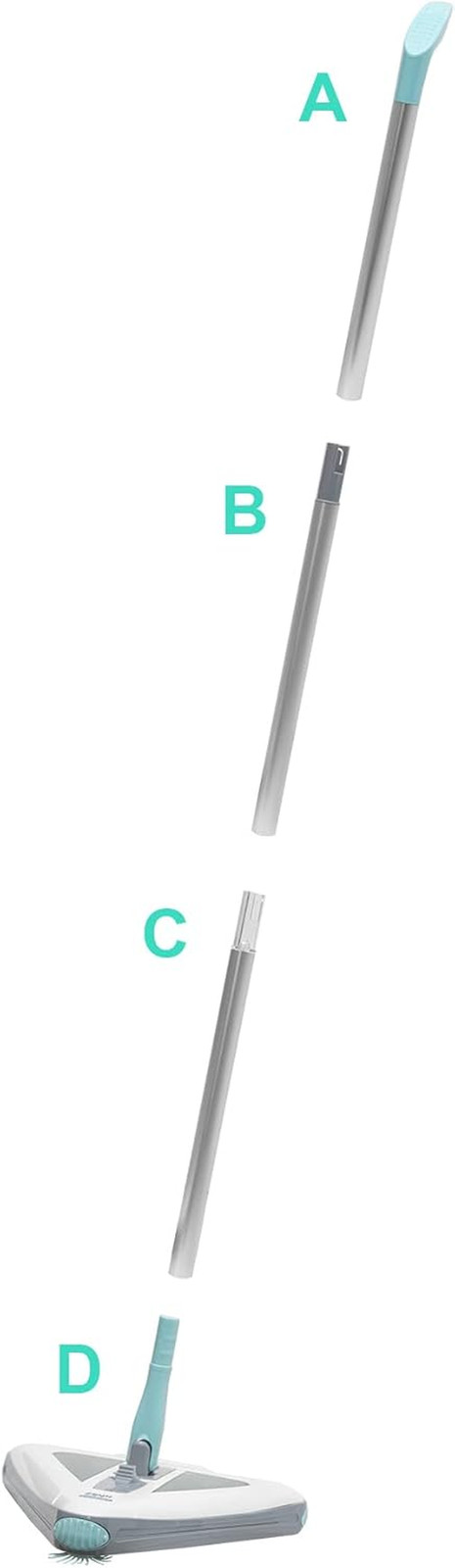 Sweeper Standard – 2025 New and Improved Lightweight Sweeper, Perfect for Short