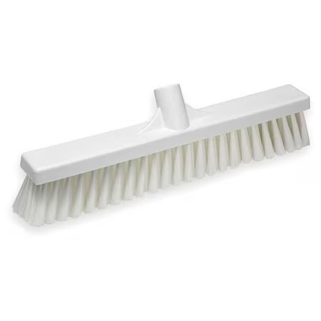 Vikan 31795 16 In Sweep Face Broom Head, Medium, Synthetic, White