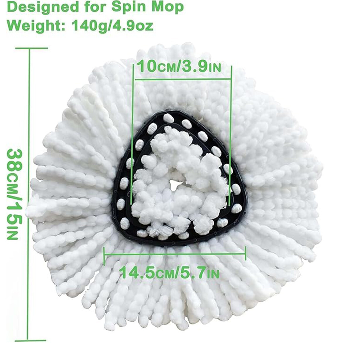 Replacement Mop head suitable For O-Cedar deep Cleaning and is easy to install