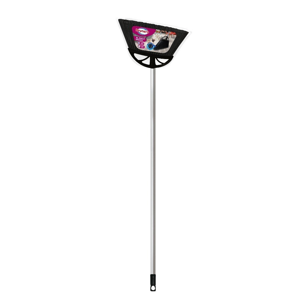 XL Angle Broom, 13 in, Black, 1 Count