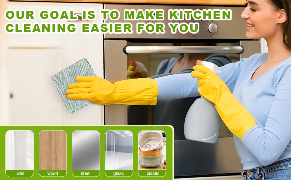 12 Pcs Multipurpose Wire Dishwashing Rag, Upgraded Double-Layer Non-Scratch Wire