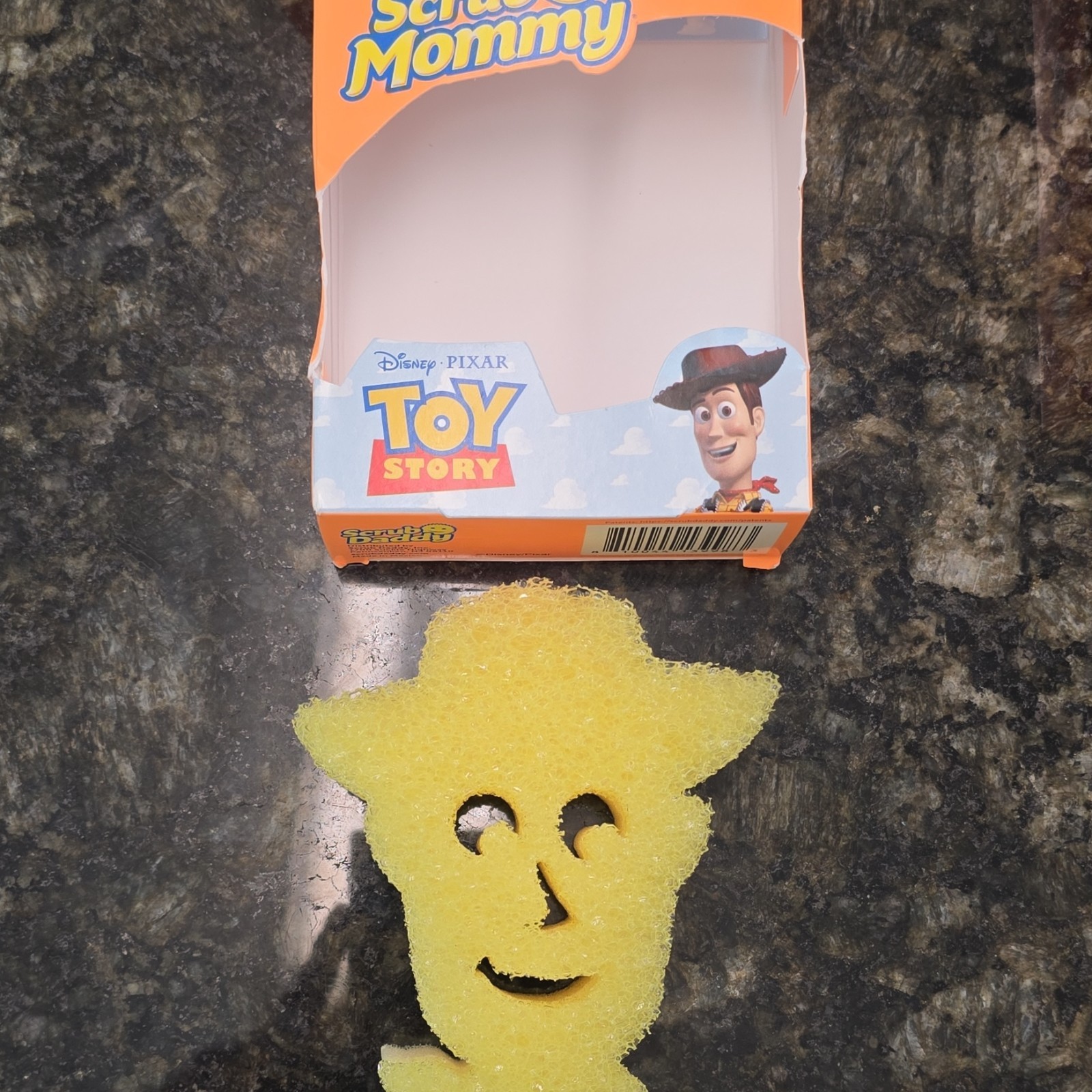Scrub Daddy Scrub Mommy Toy Story Sponge 2-Pack Yellow/Red Scratch Free