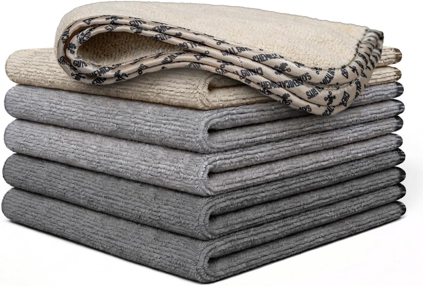 Allswipe Multi-Purpose Microfiber Towels – 12 Pack for Car Detailing & Cleaning