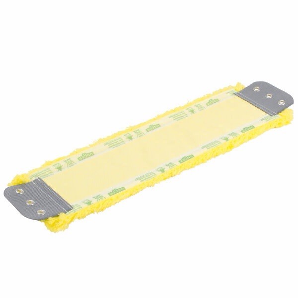 5 Pack – Unger SmartColor MM40Y MicroMop 15.0 16″ Yellow Wet / Dry Mop Pad