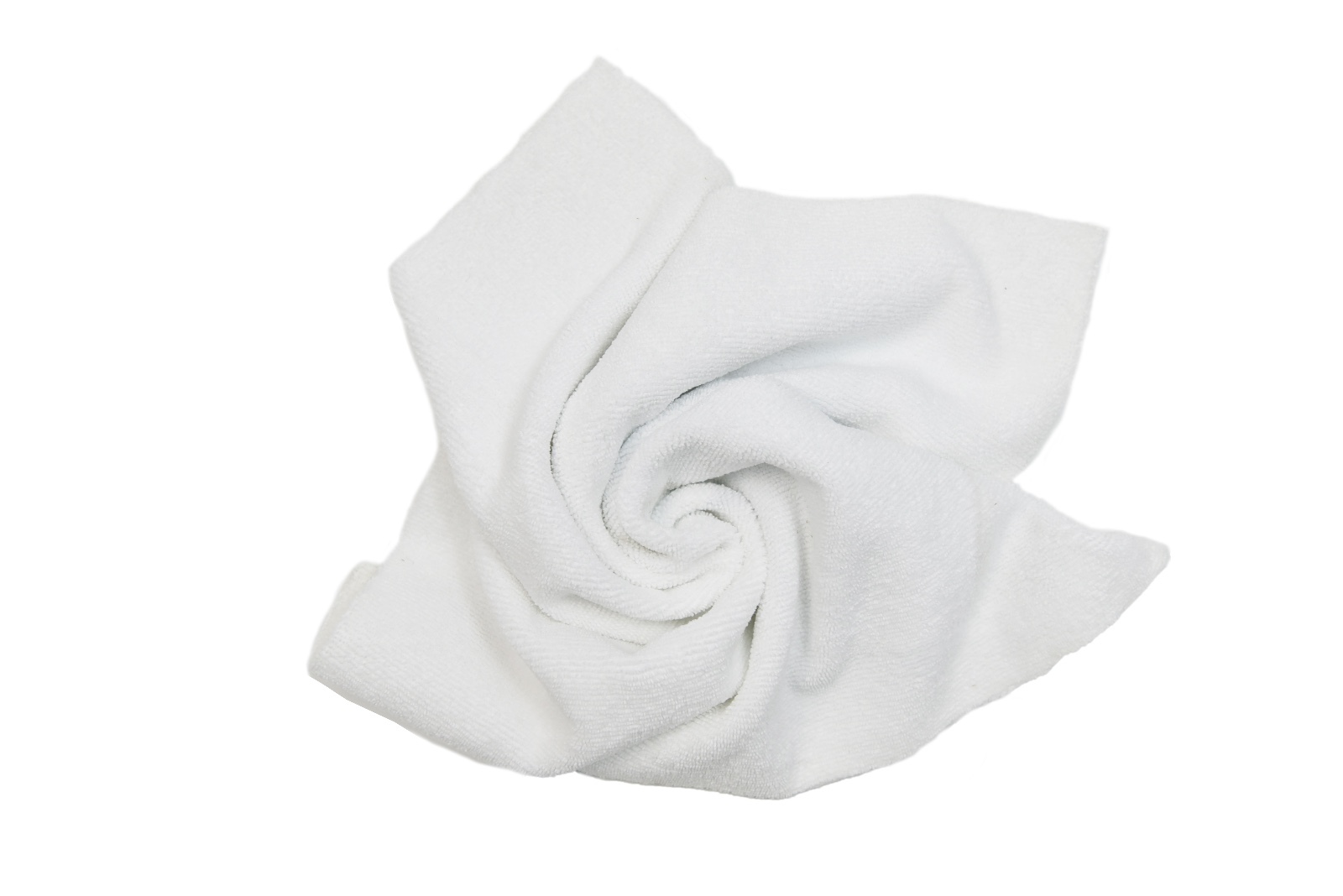 6 Pcs Microfiber Towel Edgeless No Scratch Cleaning Clothes 16″x16″, White