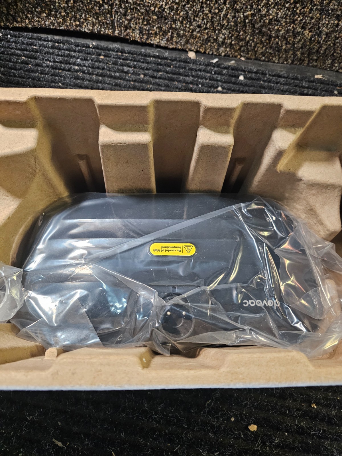 DEVOAC VM6 10 in 1 Lightweight Steam Mop with Rotating Pads, & 3 Steam Modes