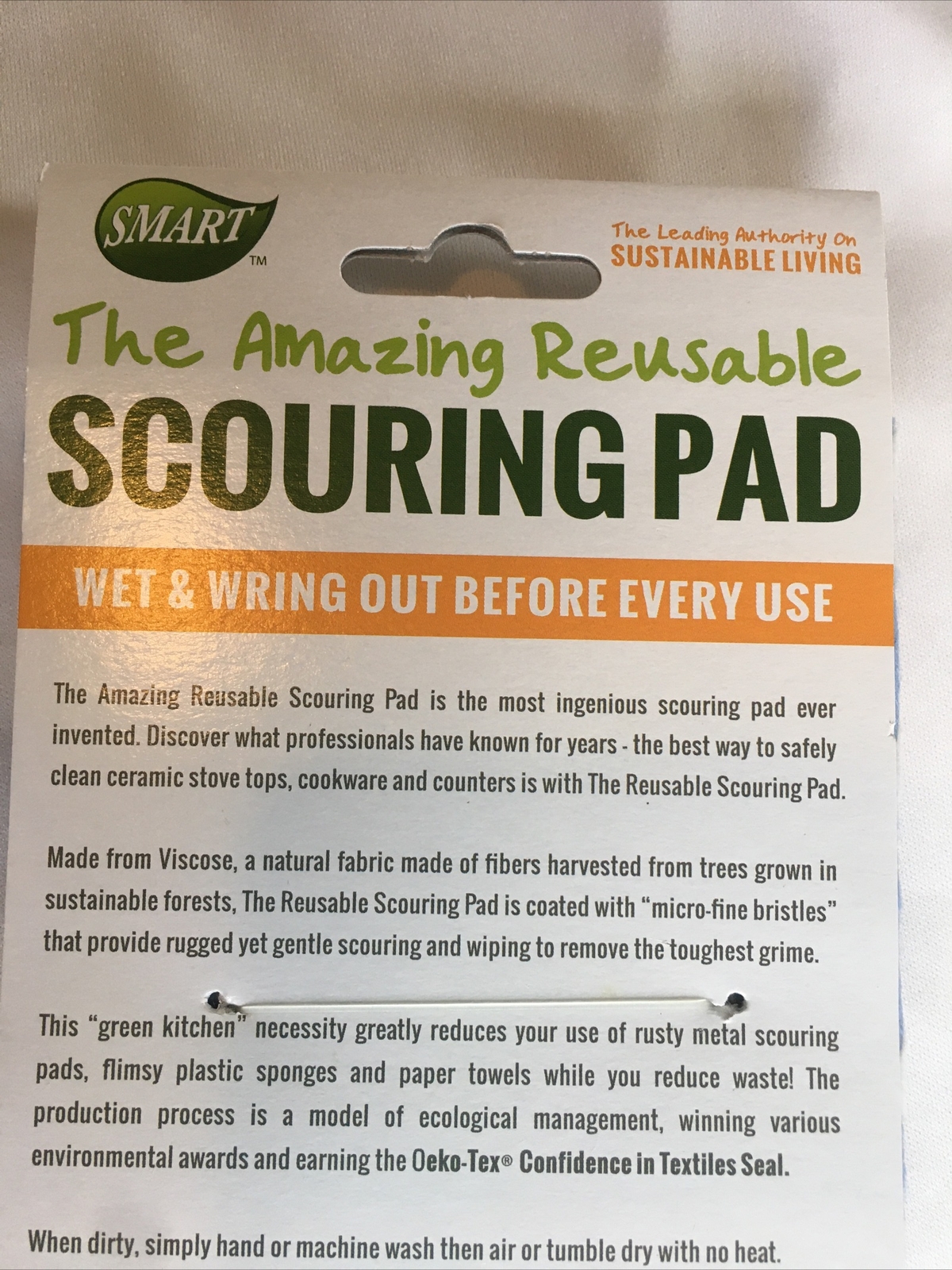 1 Pack of 2 Non-Scratch Reusable Scrubbing Dish Cloths 8INx7.5IN EA Germany
