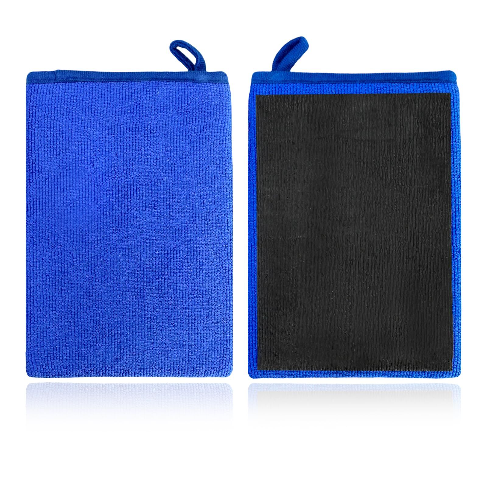 2 Pack Clay Bar Mitts for Car Detailing Paint Glass Wheels Clay Bar Glove