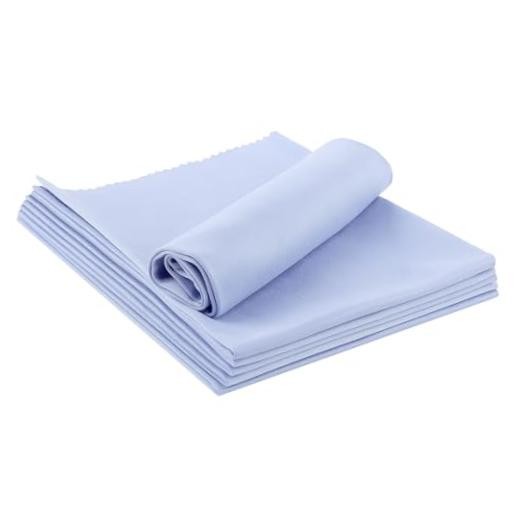 Record Cleaning Cloth, 6 Pack 12”x12” Anti-Static Microfiber Towel by Lint